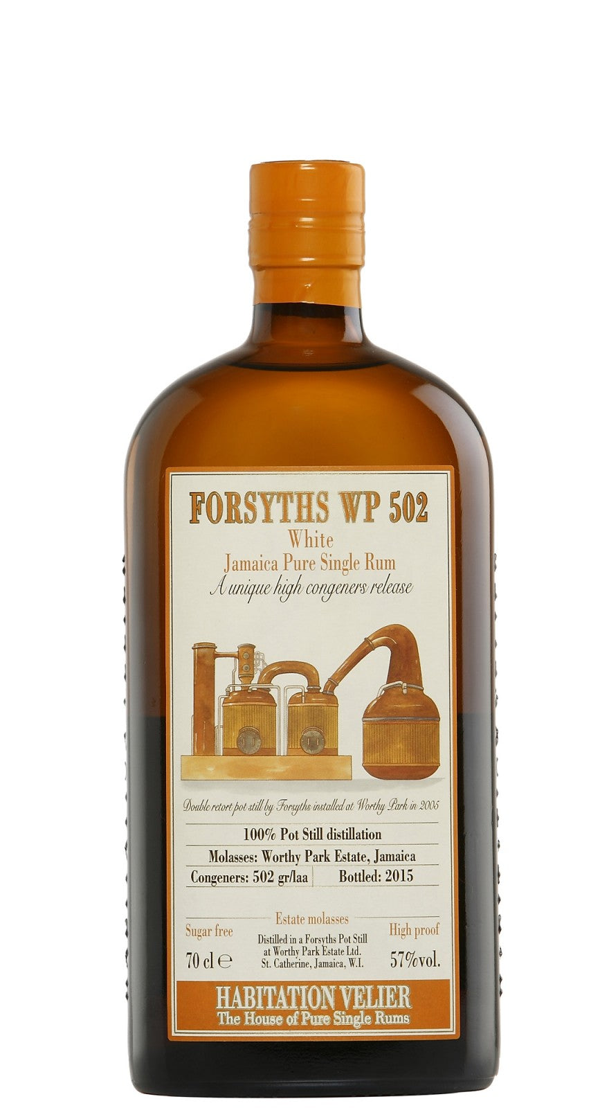 Habitation Velier Forsyths WP 502 Single White Rum Jamaica