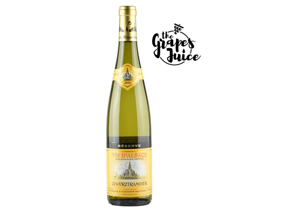 Hunawihr Gewürztraminer Réserve 2018 Alsace Francia