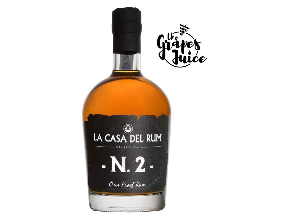 LA CASA DEL RUM N. 2 OVER PROOF RUM BARBADOS