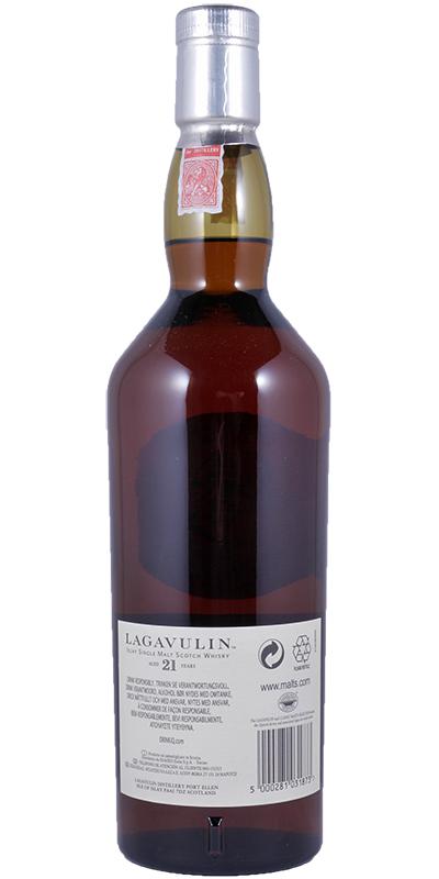 Lagavulin 1991 21 Y.O. Scotch Whisky Single Malt Natural Cask Strength Limited Edition