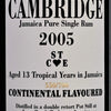 National Rums of Jamaica Cambridge STCE Long Pond 2005 13 Y.O. Pure Single Rum