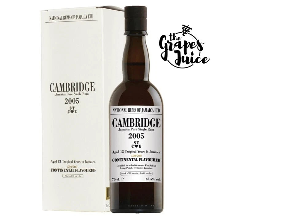 National Rums of Jamaica Cambridge STCE Long Pond 2005 13 Y.O. Pure Single Rum