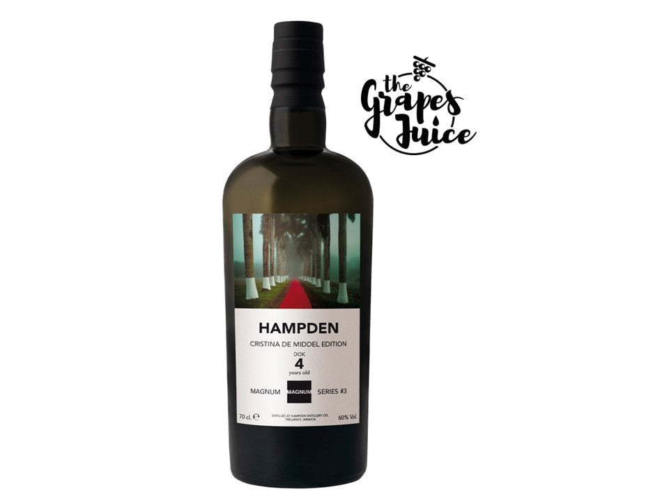 VELIER MAGNUM PHOTOS SERIES CRISTINA DE MIDDEL EDITION HAMPDEN DOK 4 Y.O. PURE SINGLE RUM JAMAICA