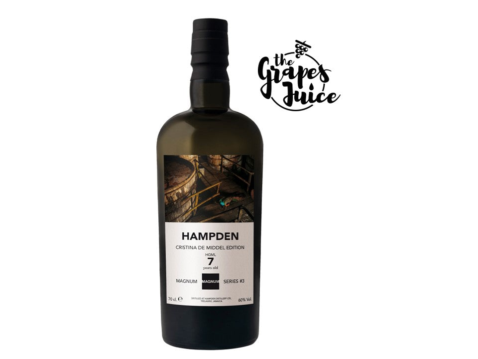 VELIER MAGNUM PHOTOS SERIES CRISTINA DE MIDDEL EDITION HAMPDEN HGML 7 Y.O. PURE SINGLE RUM JAMAICA