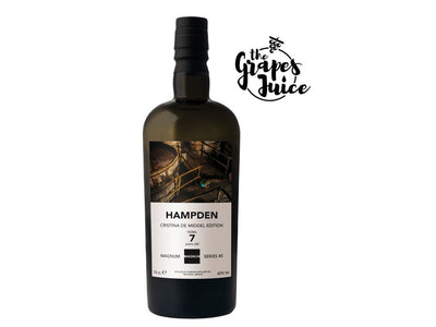 VELIER MAGNUM PHOTOS SERIES CRISTINA DE MIDDEL EDITION HAMPDEN HGML 7 Y.O. PURE SINGLE RUM JAMAICA