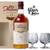 Rum Malecon Rare Proof 2006 13 Años Limited Edition Balloon Glasses Panama
