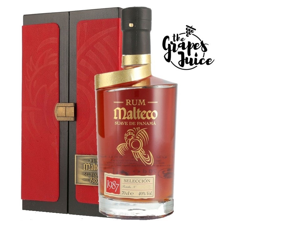 RON MALTECO 1987 SELECCION RUM PANAMA