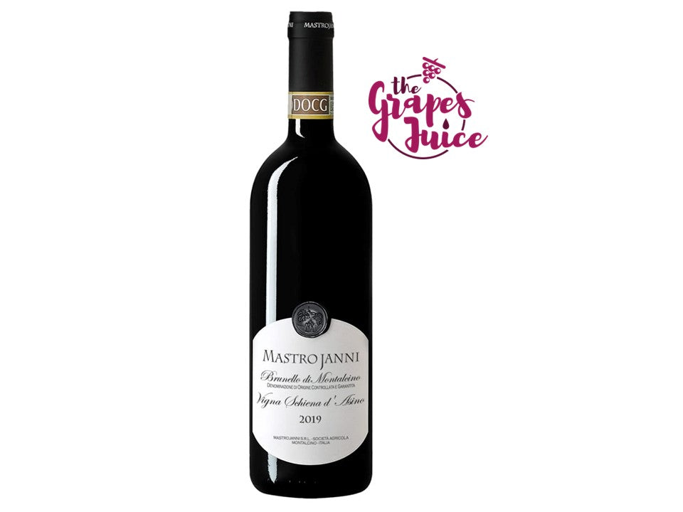 MASTROJANNI VIGNA SCHIENA D'ASINO 2019 BRUNELLO DI MONTALCINO DOCG TOSCANA