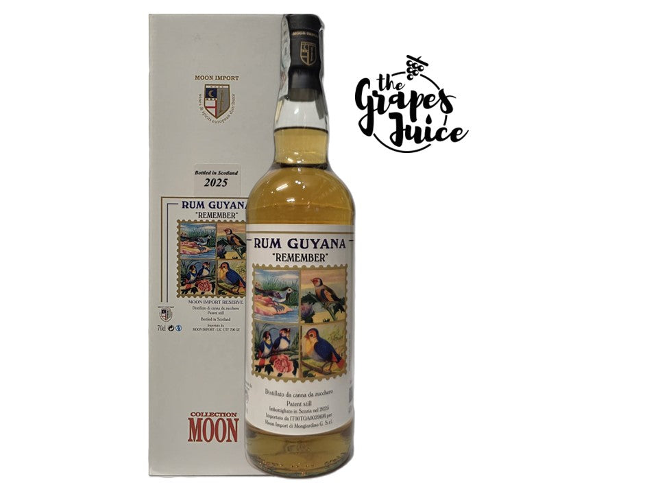 Moon Import Remember Guyana Rum Caribbean