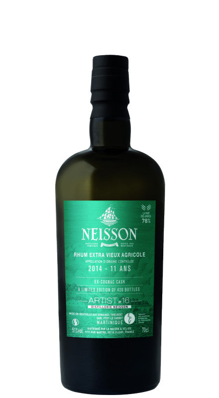 Neisson 2014 11 Y.O. Cognac Cask Artist Serie #16 Rhum Agricole Martinica