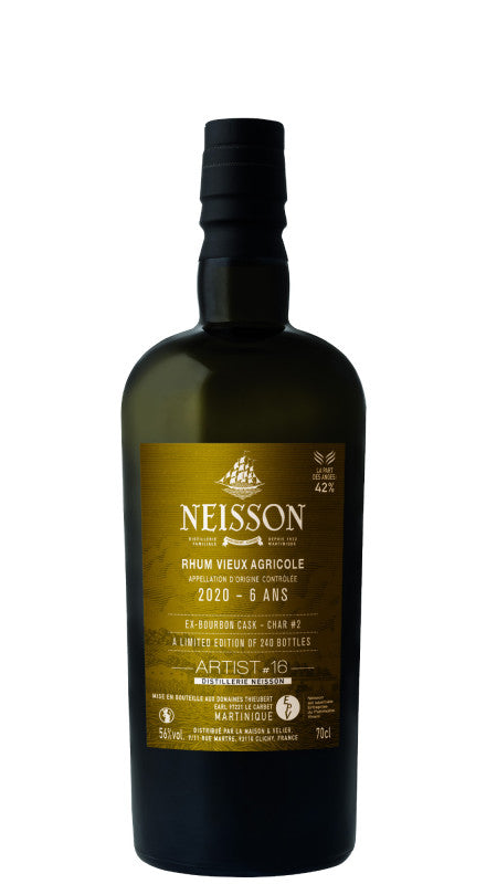 Neisson 2020 6 Y.O. Bourbon Oak Cask Artist Serie #16 Rhum Agricole Martinica