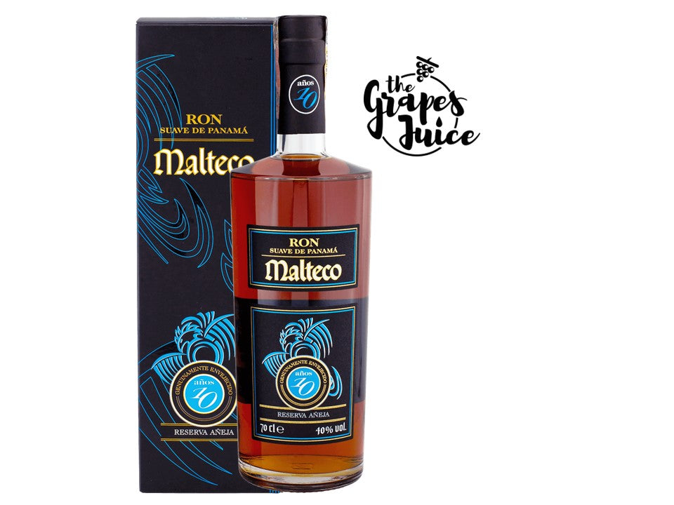 RON MALTECO 10 ANOS ANEJO SUAVE RUM PANAMA