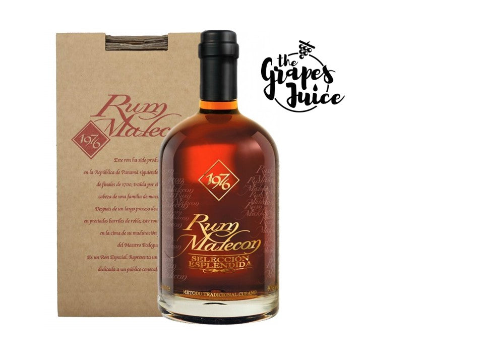 Rum Malecon Selección Espléndida 1976 Panama