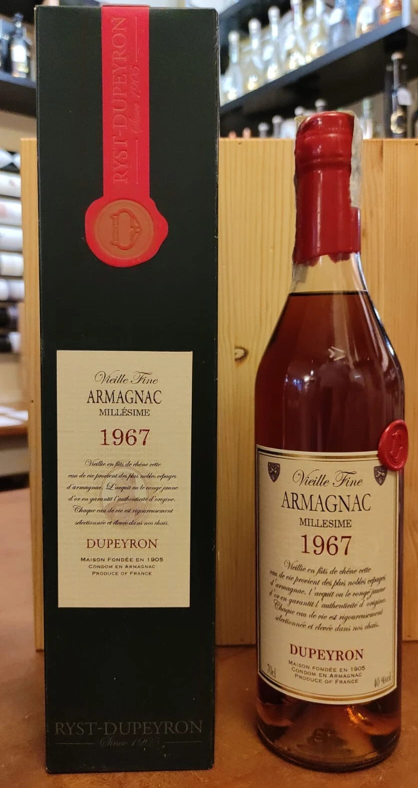 DUPEYRON ARMAGNAC 1967 FRANCIA