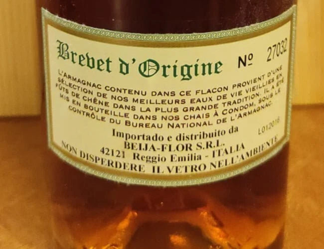 DUPEYRON ARMAGNAC DU COLLECTIONNEUR 1976 DOMAINE DE CAMMAT BAS ARMAGNAC FRANCIA