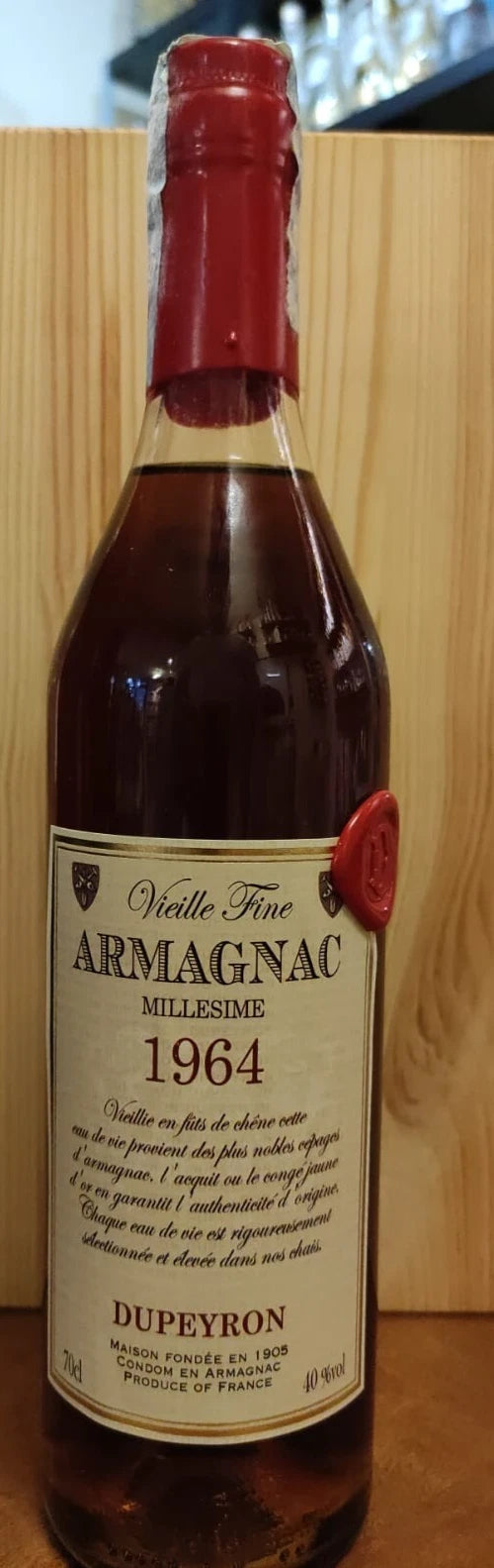 DUPEYRON ARMAGNAC 1964 FRANCIA