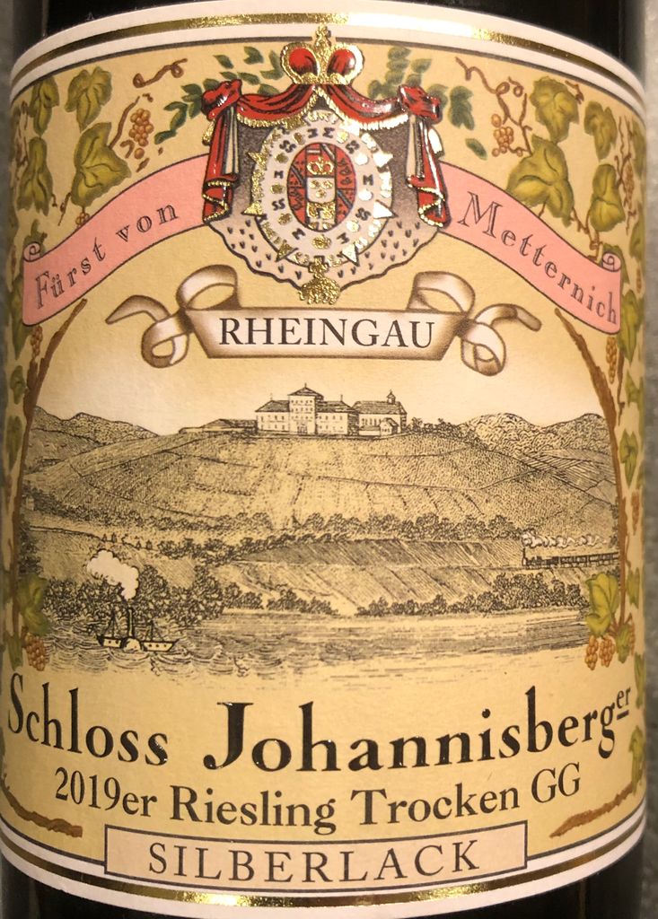 Schloss Johannisberg Silberlack Riesling Grosses Gewachs 2019 Rheingau Germania