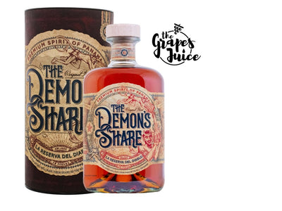 THE DEMON'S SHARE LA RESERVA DEL DIABLO 6 Y.O. RUM PANAMA