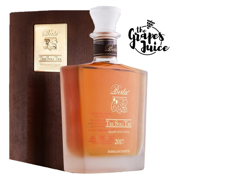 BERTA TRE SOLI TRE 2017 GRAPPA PIEMONTE